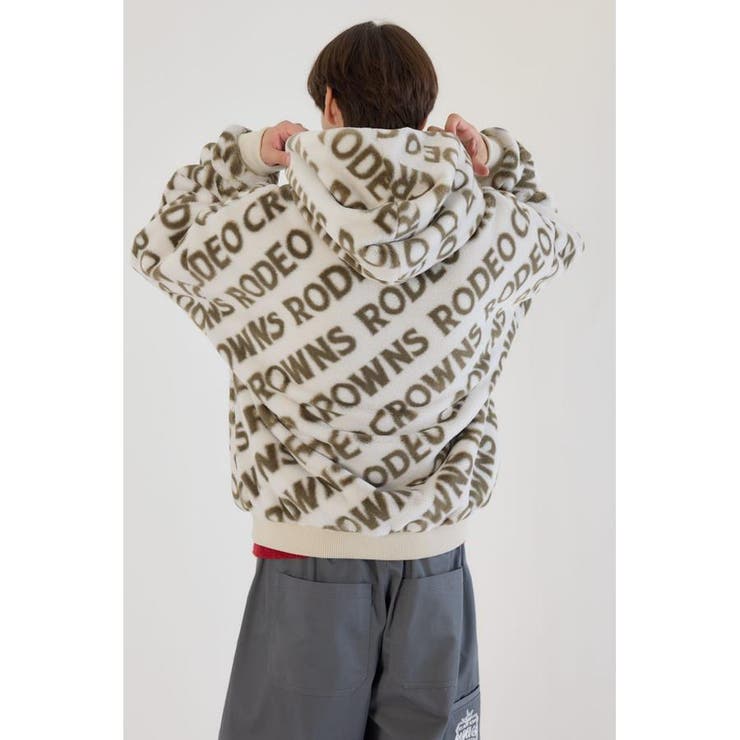オールオーバーロゴファーブルゾン | RODEO CROWNS WIDE BOWL | 詳細画像4 