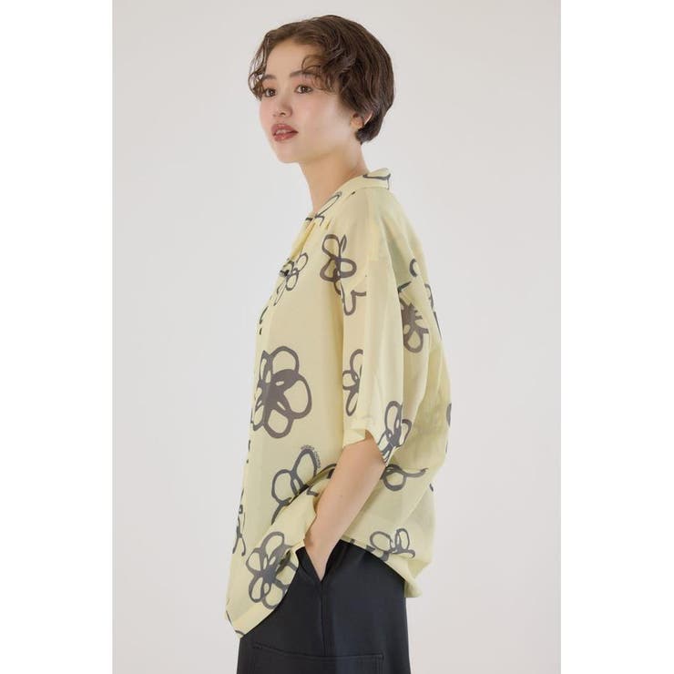 ポリメッシュフラワーシャツ | RODEO CROWNS WIDE BOWL | 詳細画像23 