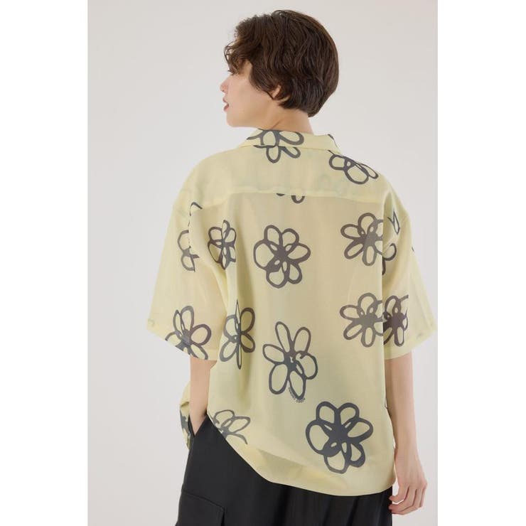 ポリメッシュフラワーシャツ | RODEO CROWNS WIDE BOWL | 詳細画像24 
