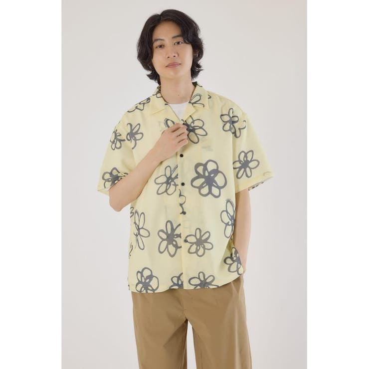 ポリメッシュフラワーシャツ | RODEO CROWNS WIDE BOWL | 詳細画像29 