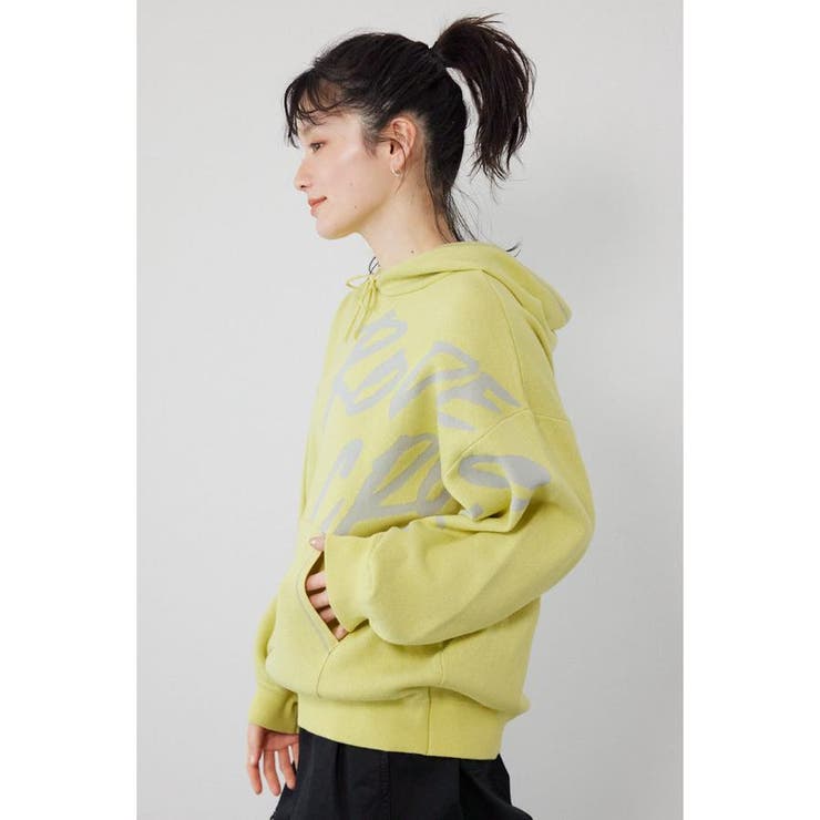 スウェットライクフロントロゴニットフーディー | RODEO CROWNS WIDE BOWL | 詳細画像7 