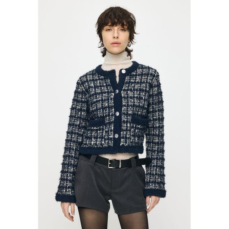 COMPACT KNIT TWEED ジャケット | MOUSSY OUTLET | 詳細画像22 