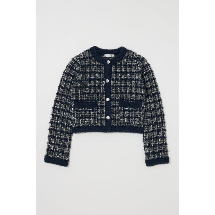 COMPACT KNIT TWEED ジャケット | MOUSSY OUTLET | 詳細画像24 