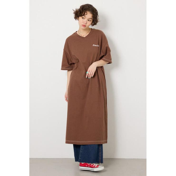 ハーフスリーブステッチワンピース | RODEO CROWNS WIDE BOWL | 詳細画像12 