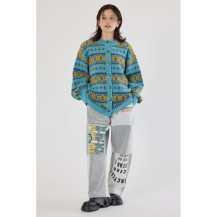 NEON NORDICニットカーディガン | RODEO CROWNS WIDE BOWL | 詳細画像11 