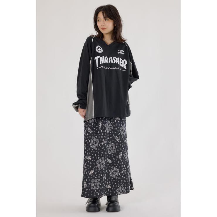 (THRASHER) GAME L/S Tシャツ | RODEO CROWNS WIDE BOWL | 詳細画像13 