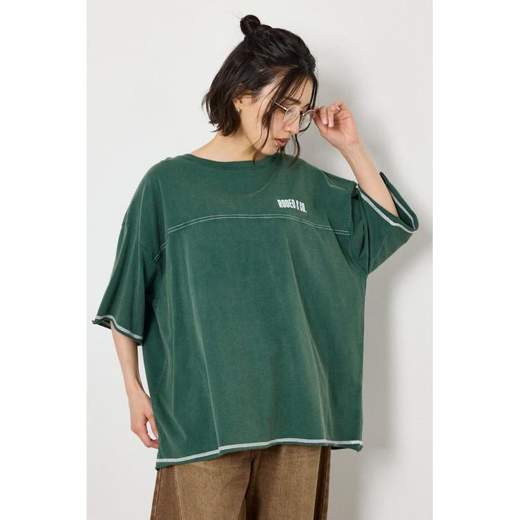 ヴィンテージライクステッチ5分袖Tシャツ | RODEO CROWNS WIDE BOWL | 詳細画像11 