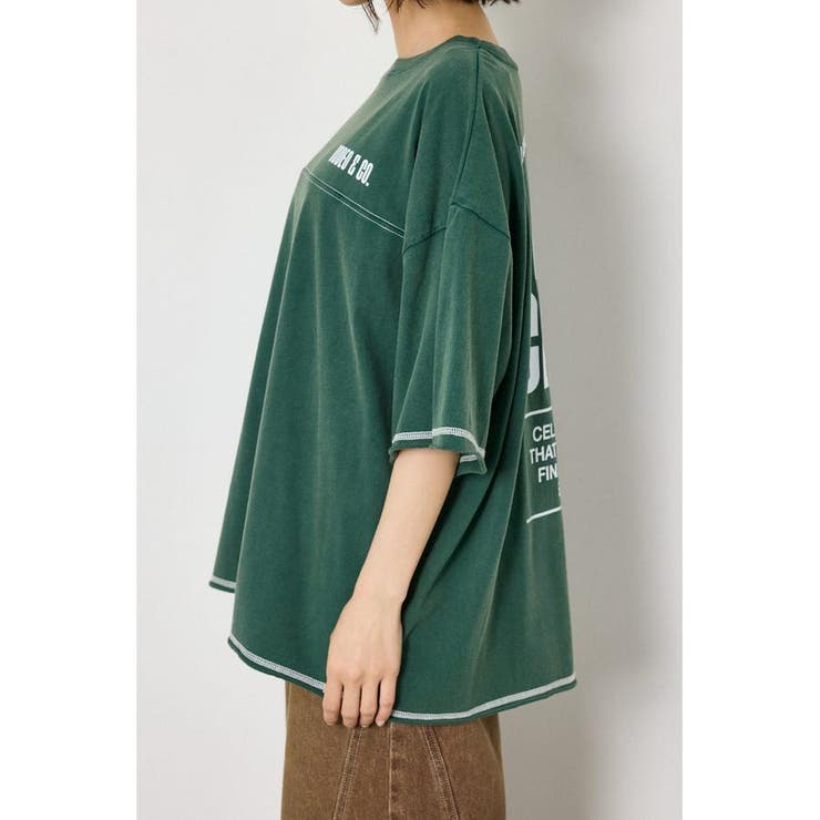 ヴィンテージライクステッチ5分袖Tシャツ | RODEO CROWNS WIDE BOWL | 詳細画像16 