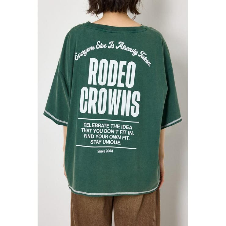 ヴィンテージライクステッチ5分袖Tシャツ | RODEO CROWNS WIDE BOWL | 詳細画像17 