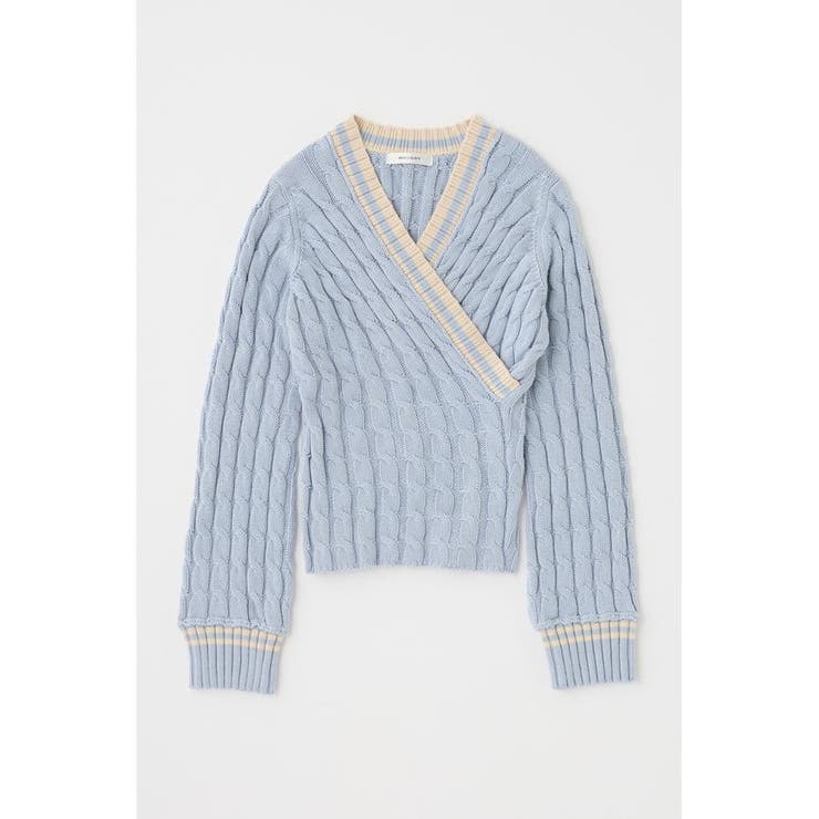 CABLE LINE ニット | MOUSSY OUTLET | 詳細画像6 