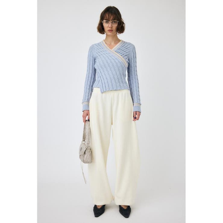 CABLE LINE ニット | MOUSSY OUTLET | 詳細画像3 