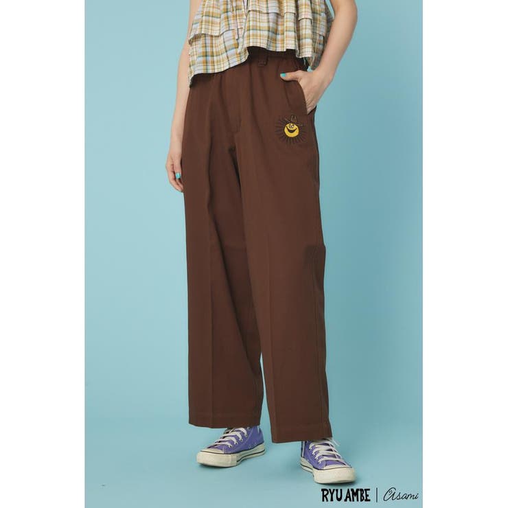 BRN | (Ryu Ambe)SANPANCHO パンツ | RODEO CROWNS WIDE BOWL