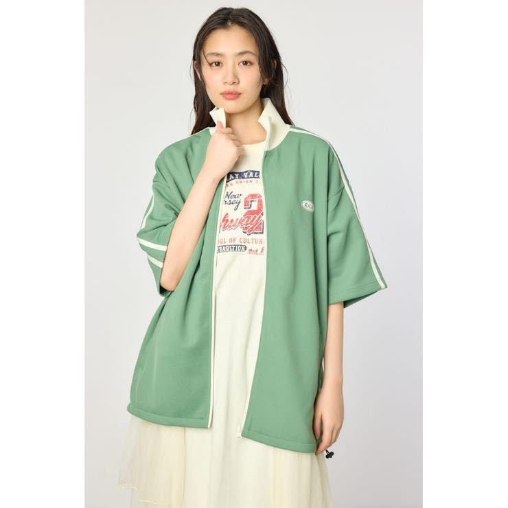 ハーフスリーブトラックジャケット | RODEO CROWNS WIDE BOWL | 詳細画像7 