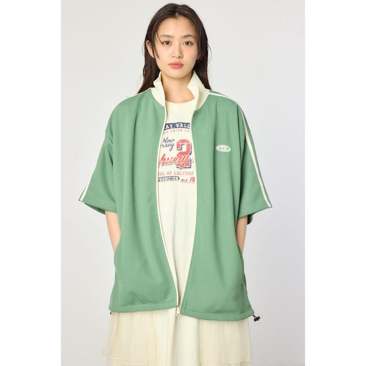 ハーフスリーブトラックジャケット | RODEO CROWNS WIDE BOWL | 詳細画像8 