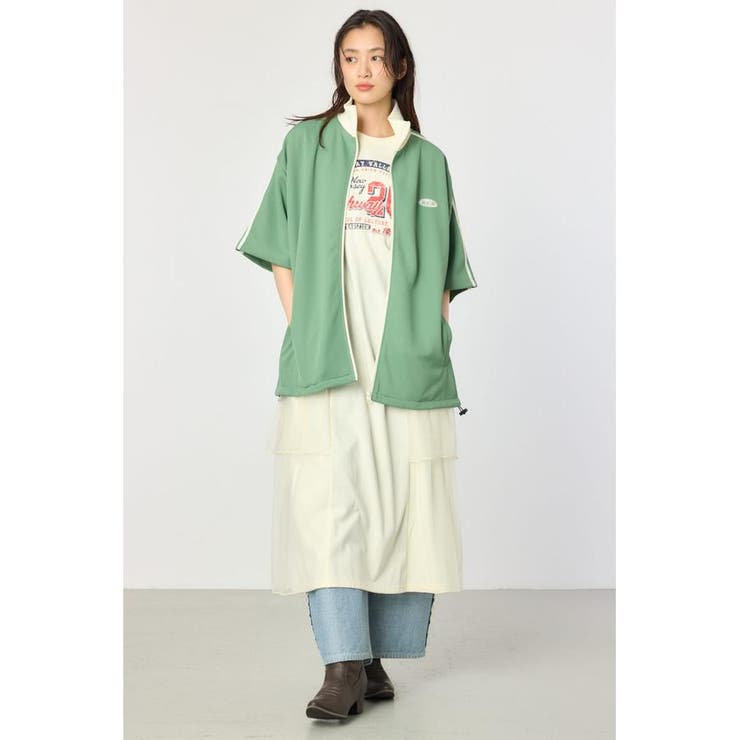 ハーフスリーブトラックジャケット | RODEO CROWNS WIDE BOWL | 詳細画像11 