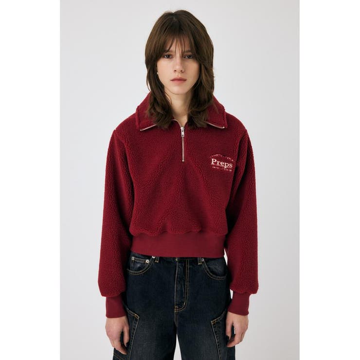 HALF ZIP BOA プルオーバー | MOUSSY OUTLET | 詳細画像8 