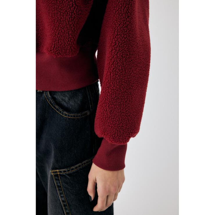 HALF ZIP BOA プルオーバー | MOUSSY OUTLET | 詳細画像15 