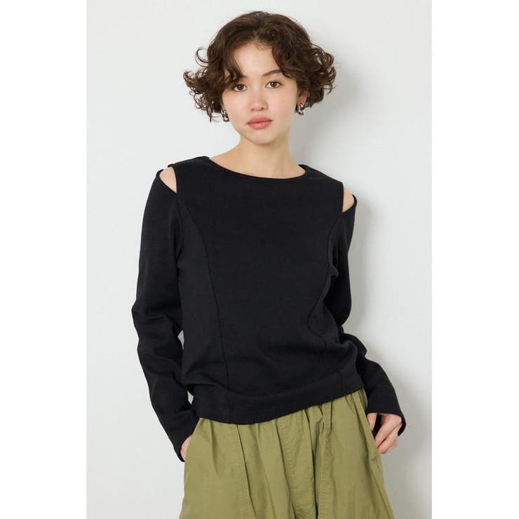 BLK | オープンショルダー2WAYトップス | RODEO CROWNS WIDE BOWL