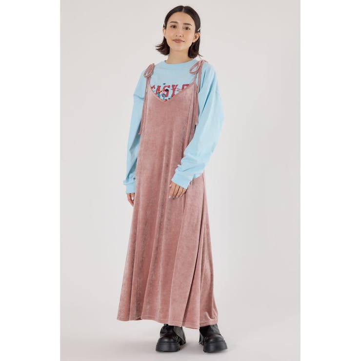 ベロアキャミワンピース | RODEO CROWNS WIDE BOWL | 詳細画像12 