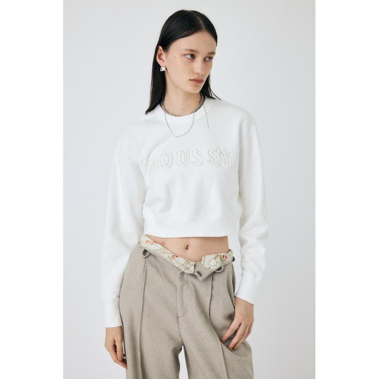WHT | PATCH DENIM MOUSSY プルオーバー | MOUSSY OUTLET