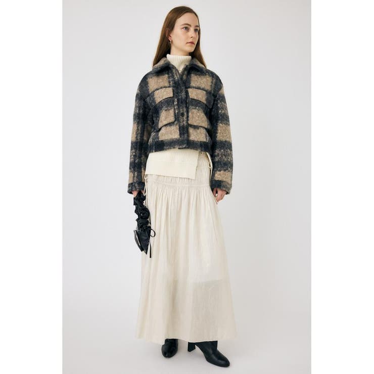 SHIRRING ロングスカート | MOUSSY OUTLET | 詳細画像2 