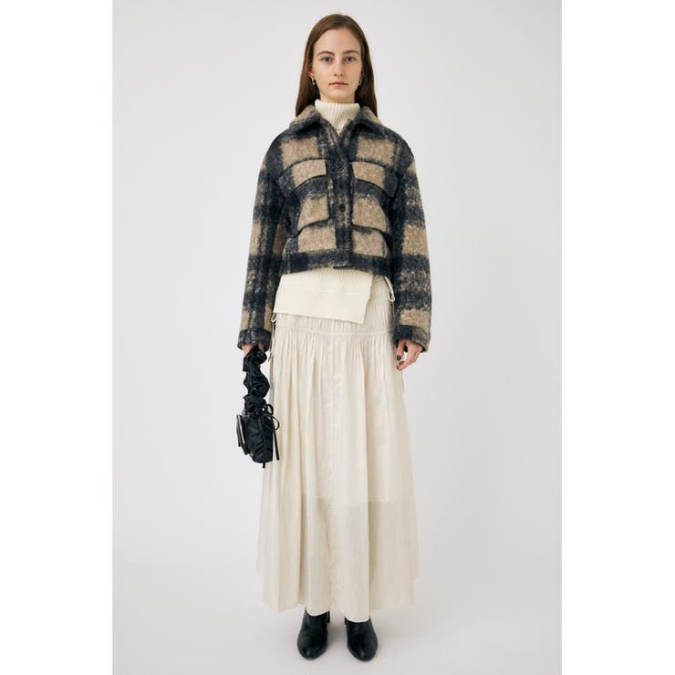 SHIRRING ロングスカート | MOUSSY OUTLET | 詳細画像3 