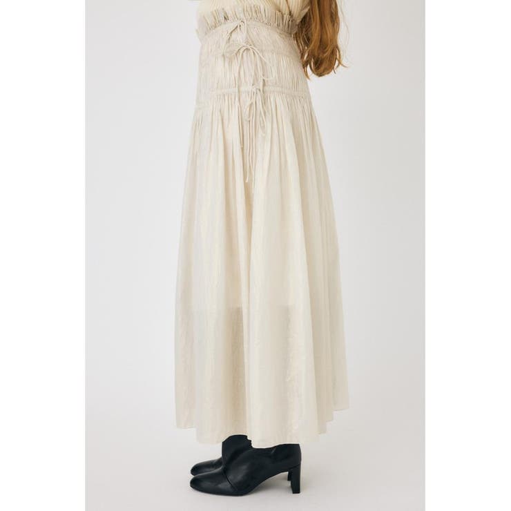 SHIRRING ロングスカート | MOUSSY OUTLET | 詳細画像7 
