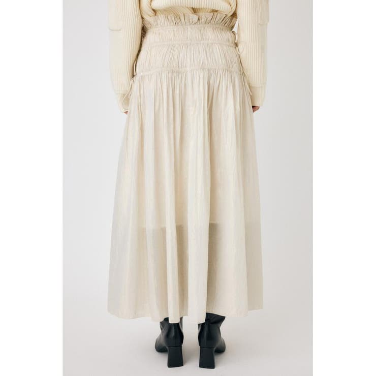 SHIRRING ロングスカート | MOUSSY OUTLET | 詳細画像8 