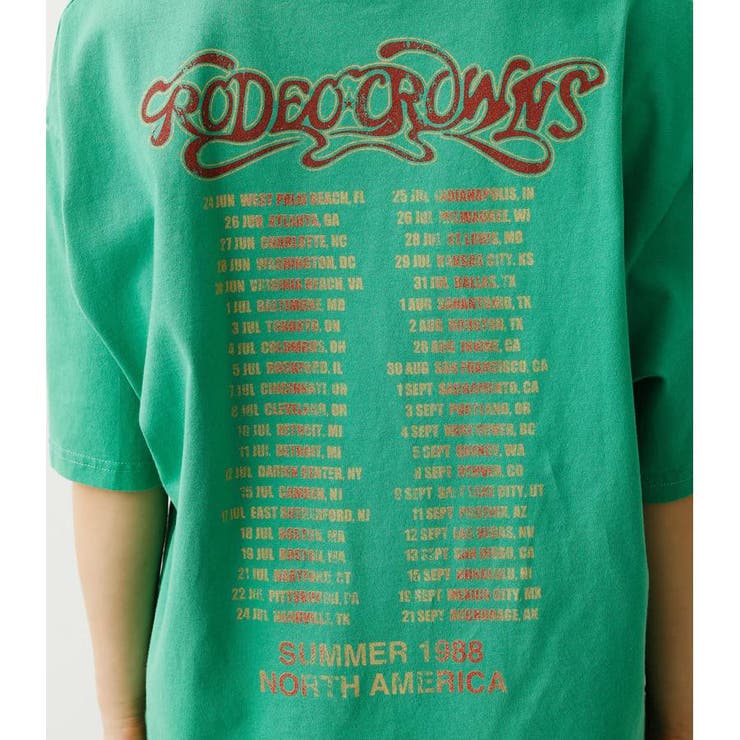 THE RCS BAND Tシャツ[品番：BJLW0001623]｜RODEO CROWNS WIDE  BOWL（ロデオクラウンズワイドボウル）のレディースファッション通販｜SHOPLIST（ショップリスト）