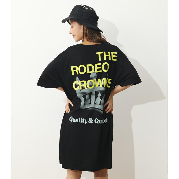 Spray Crownビッグtシャツワンピース 品番 Bjlw Rodeo Crowns Wide Bowl ロデオクラウンズワイドボウル のレディースファッション通販 Shoplist ショップリスト