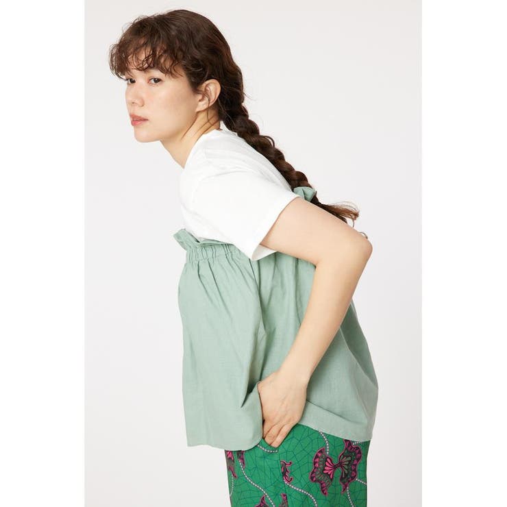 リネンビスチェ&Tシャツセット | RODEO CROWNS WIDE BOWL | 詳細画像12 