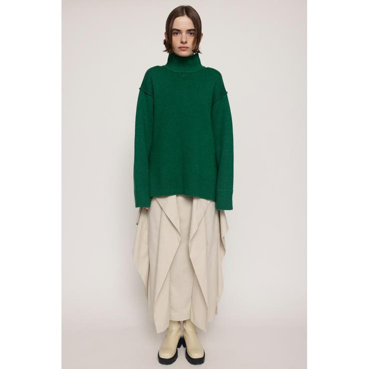 L'Appartement Wool Asymmetry スカート L'Appartement Wool Asymmetry Skirt