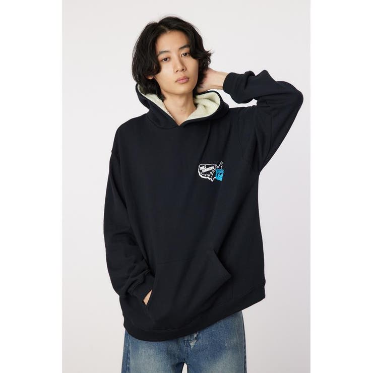 BLK | MILE MARKERS フーディー | RODEO CROWNS WIDE BOWL