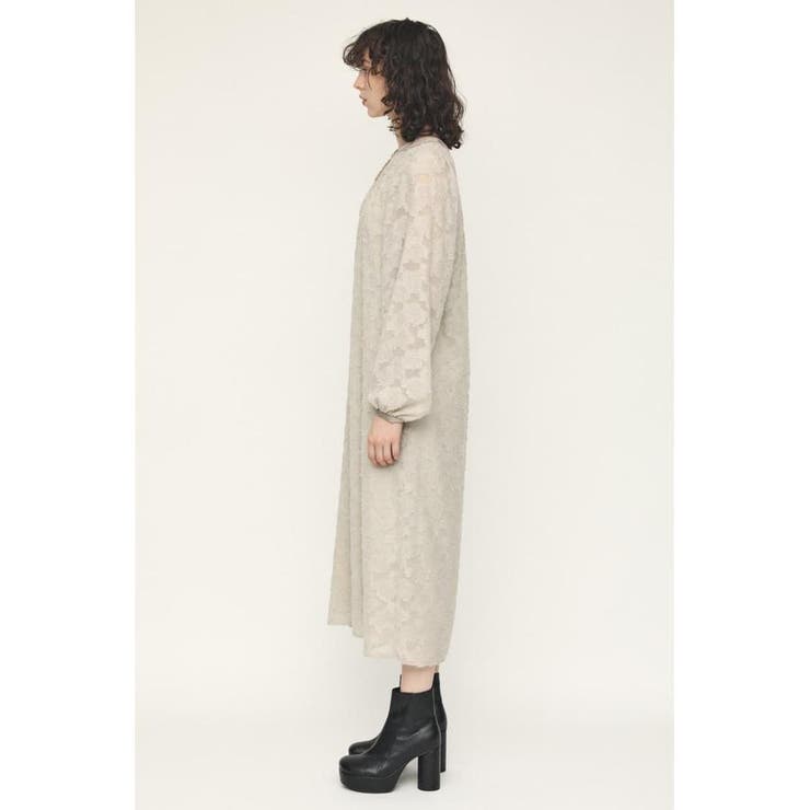 JACQUARD MOTTED GATHER ワンピース | SLY OUTLET | 詳細画像16