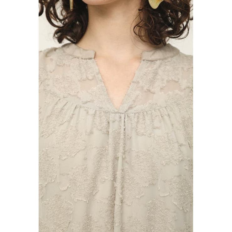 JACQUARD MOTTED GATHER ワンピース | SLY OUTLET | 詳細画像18