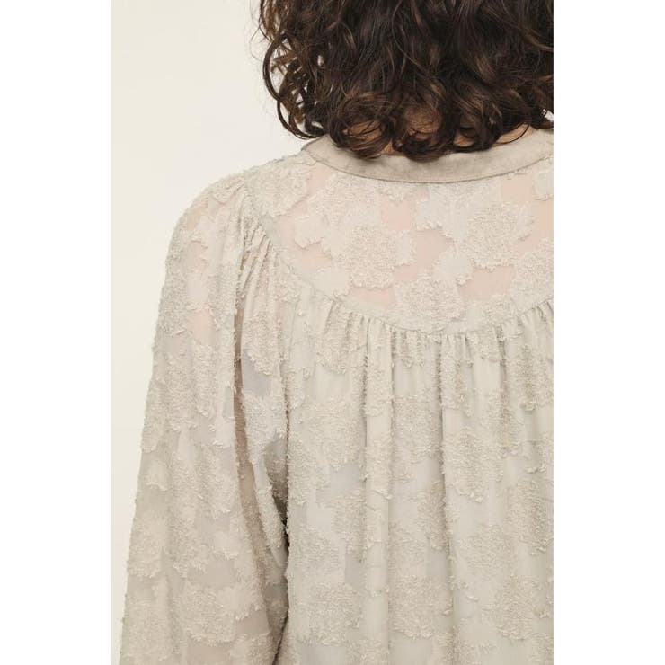 JACQUARD MOTTED GATHER ワンピース | SLY OUTLET | 詳細画像19