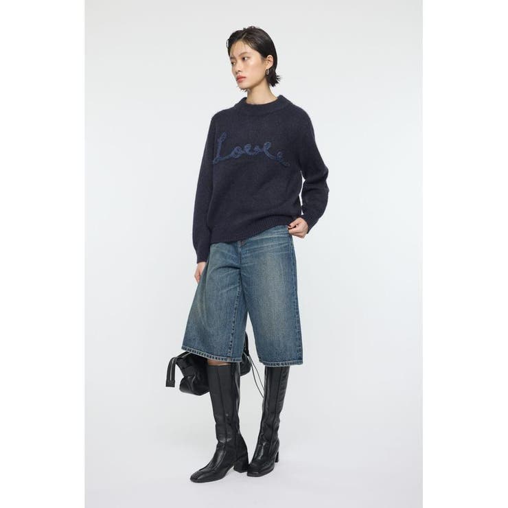 BACK RIBBON セーター | MOUSSY OUTLET | 詳細画像4 