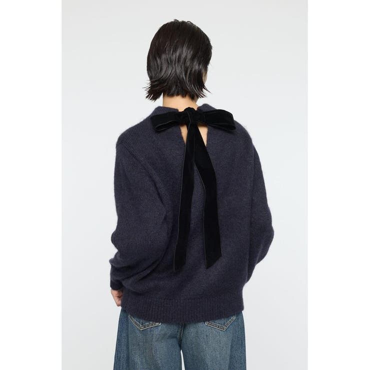 BACK RIBBON セーター | MOUSSY OUTLET | 詳細画像6 