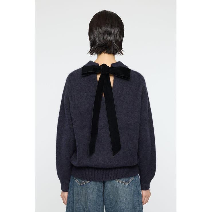 BACK RIBBON セーター | MOUSSY OUTLET | 詳細画像8 