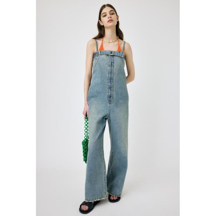 L/BLU1 | LOOSE BARE オールインワン | MOUSSY OUTLET