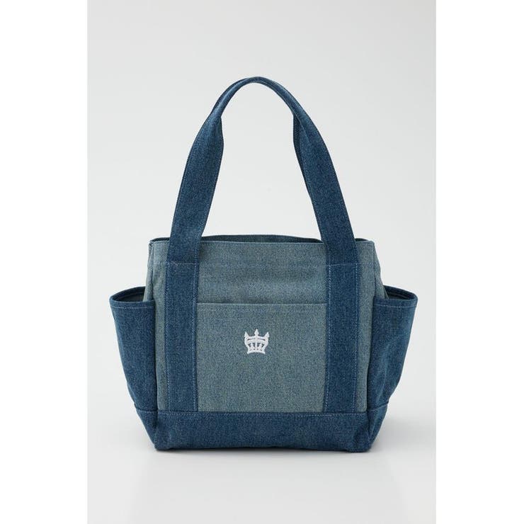 柄BLU5 | セパレートポーチセット キャンバストート | RODEO CROWNS WIDE BOWL