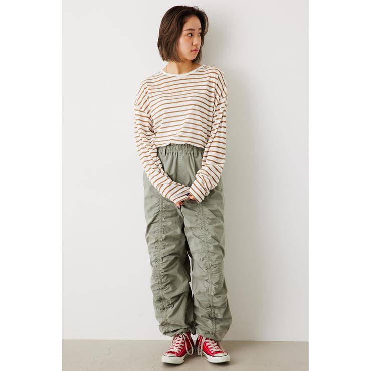 センターシャーリングパンツ[品番：BJLW0026297]｜RODEO CROWNS