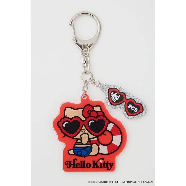 RED | (サンリオキャラクターズ)バカンスアクリルキーホルダー | RODEO CROWNS WIDE BOWL