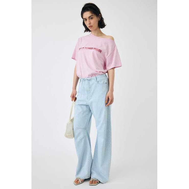 EASY WAIST LIGHT ストレートデニム | MOUSSY OUTLET | 詳細画像2 