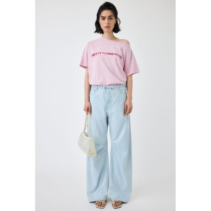 EASY WAIST LIGHT ストレートデニム | MOUSSY OUTLET | 詳細画像4 