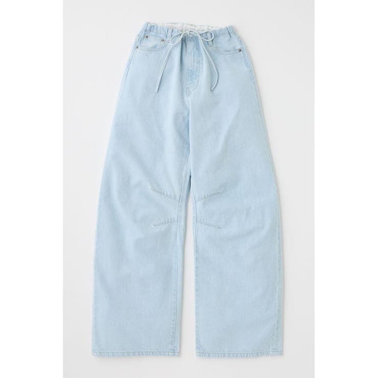 EASY WAIST LIGHT ストレートデニム | MOUSSY OUTLET | 詳細画像8 