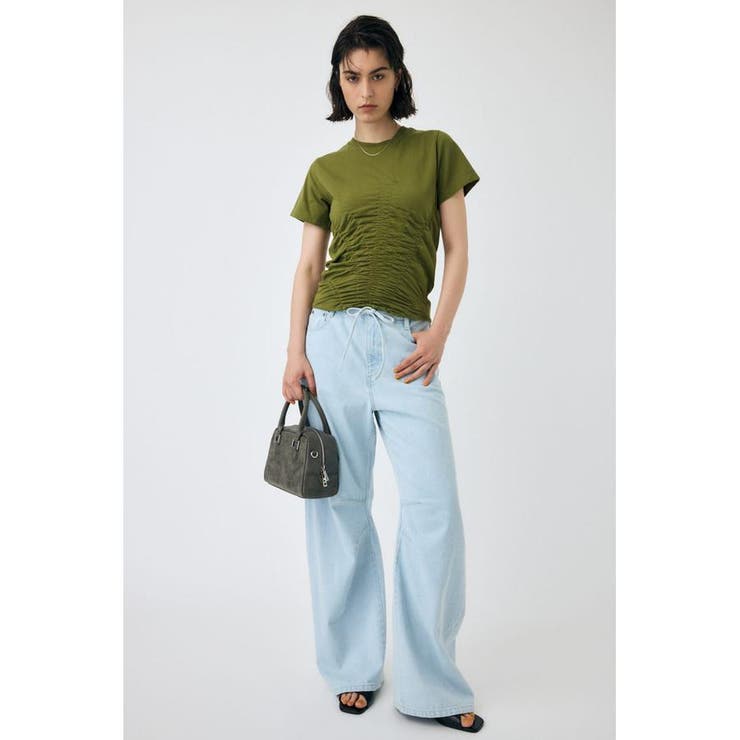 EASY WAIST LIGHT ストレートデニム | MOUSSY OUTLET | 詳細画像9 
