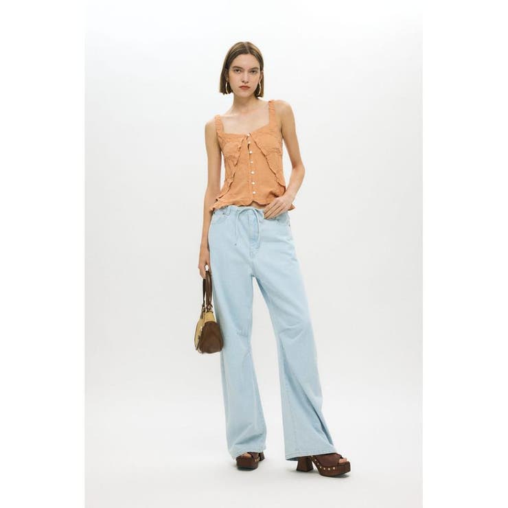 EASY WAIST LIGHT ストレートデニム | MOUSSY OUTLET | 詳細画像10 