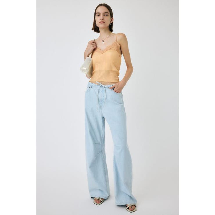EASY WAIST LIGHT ストレートデニム | MOUSSY OUTLET | 詳細画像11 