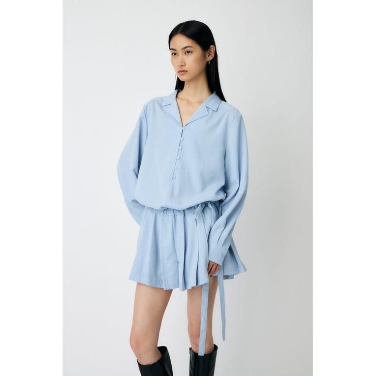 PLEATED SHIRT MINI ドレス | MOUSSY OUTLET | 詳細画像11 